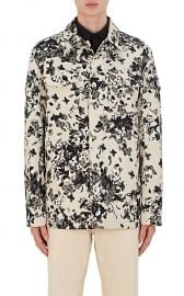 givenchy Hydrangea-Print Cotton Shirt Jacket at Barneys