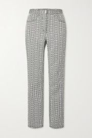 givenchy Jacquard straight-leg pants at Net A Porter