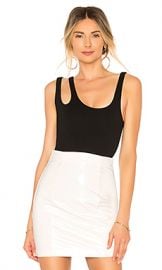 h ours Emelie Bodysuit in Black from Revolve com at Revolve