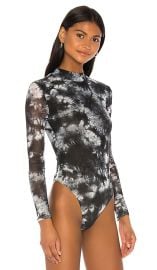 h ours Monroe Bodysuit in Black at Revolve