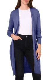 halogen(r) Open Front Longline Cardigan at Nordstrom