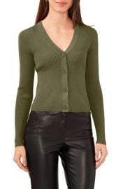 halogen(r) Rib Cardigan at Nordstrom