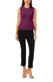 halogen(r) Sleeveless Peplum Sweater at Nordstrom