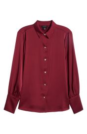 halogen(rButton-Up Shirt at Nordstrom