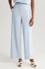 halogen(rElastic Back Wide Leg Trousers at Nordstrom