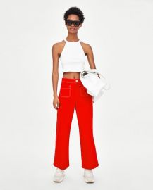 halter neck top at Zara