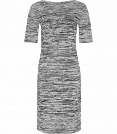 harry KNITTED SHORT SLEEVED DRESS at Reiss