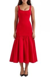 house of cb Amore Midi Dress at Nordstrom