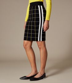 https://www.karenmillen.com/us/womens/clothing/knitwear/checked-pencil-skirt/020206.html at Karen Millen