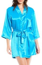 iCollection Satin Robe at Nordstrom