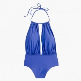 j crew Halter keyhole one-piece swimsuit at J.Crew