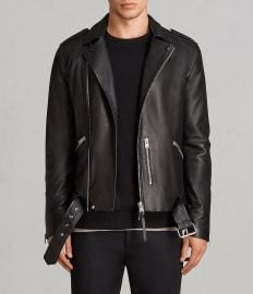 kaho leather biker jacket at All Saints