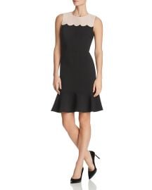 kate spade Scalloped Color Block Dress at Bloomingdales