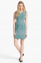 kate spade new york  samantha  stretch cotton sheath dress at Nordstrom