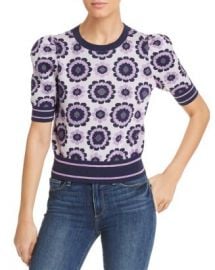 kate spade new york Geo Floral Sweater Women - Bloomingdale s at Bloomingdales