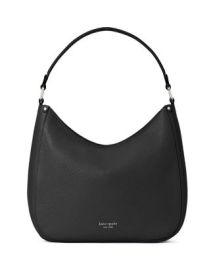 kate spade new york Roulette Large Pebbled Leather Hobo Bag Bloomingdales at Bloomingdales