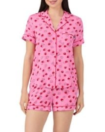 kate spade new york Short Sleeve Boxer Pajama Set Bloomingdale39s at Bloomingdales