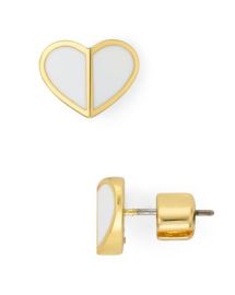 kate spade new york Small Heart Stud Earrings Bloomingdales at Bloomingdales