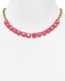 kate spade new york Squared Away Necklace 16and034 at Bloomingdales