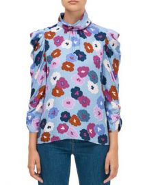 kate spade new york Winter Garden Blouse   Bloomingdales at Bloomingdales