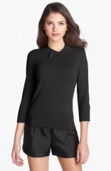 kate spade new york abree wool andamp cashmere sweater in black at Nordstrom