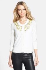 kate spade new york and39arcadiaand39 embellished cardigan at Nordstrom