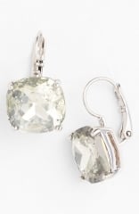 kate spade new york boxed drop earrings in silver at Nordstrom