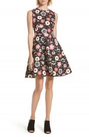 kate spade new york casa flora fit  amp  flare dress   Nordstrom at Nordstrom