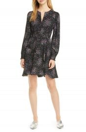 kate spade new york confetti cheer long sleeve fit  amp  flare dress   Nordstrom at Nordstrom