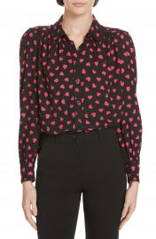 kate spade new york heartbeat blouse   Nordstrom at Nordstrom