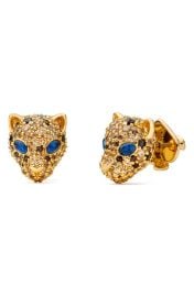 kate spade new york leopard stud earrings at Nordstrom