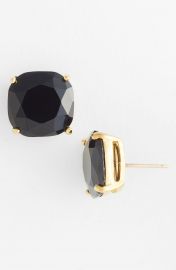 kate spade new york mini small square semiprecious stone stud earrings   Nordstrom at Nordstrom