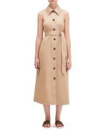 kate spade new york sleeveless belted shirtdress at Neiman Marcus