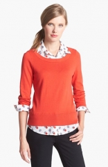 kate spade new york yardley layered sweater at Nordstrom