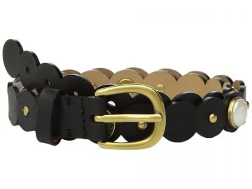 kate spade pearl scalloped belt at Zappos Luxury