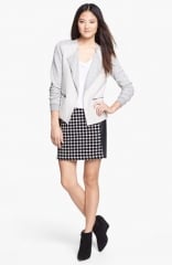 kensie Geo Pattern Skirt at Nordstrom