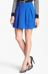 kensie Pleated Miniskirt at Nordstrom