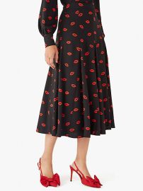 kisses fluid skirt  Kate Spade New York at Kate Spade