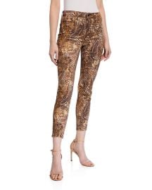 lagence Margot Valencia High-Rise Skinny Ankle Jeans at Neiman Marcus