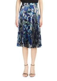 lamé pleated skirt by Christopher Kane at Farfetch