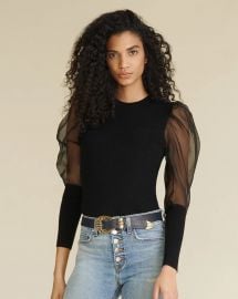 leila top at Veronica Beard