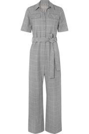 lela rose CHECKED CADY JUMPSUIT at Net A Porter