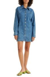 levis Shay Long Sleeve Denim Shirtdress at Nordstrom