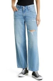 levis Womens Ripped Baggy Dad Jeans at Nordstrom