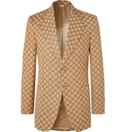 logo print jacket gucci at Mr Porter