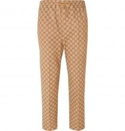 logo print pants gucci at Mr Porter