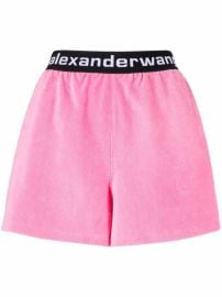 logo-waistband track shorts at Farfetch