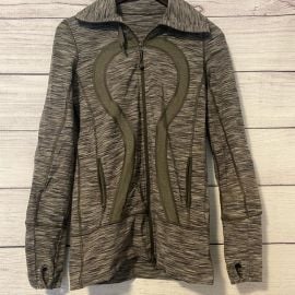 lululemon athletica Jackets amp Coats Lululemon Stride Jacket Gray Wren Space Poshmark at Poshmark
