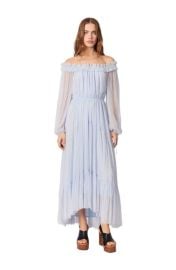 maje Chiffon maxi dress at Nordstrom