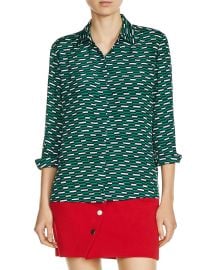 maje Clelia Printed Shirt at Bloomingdales